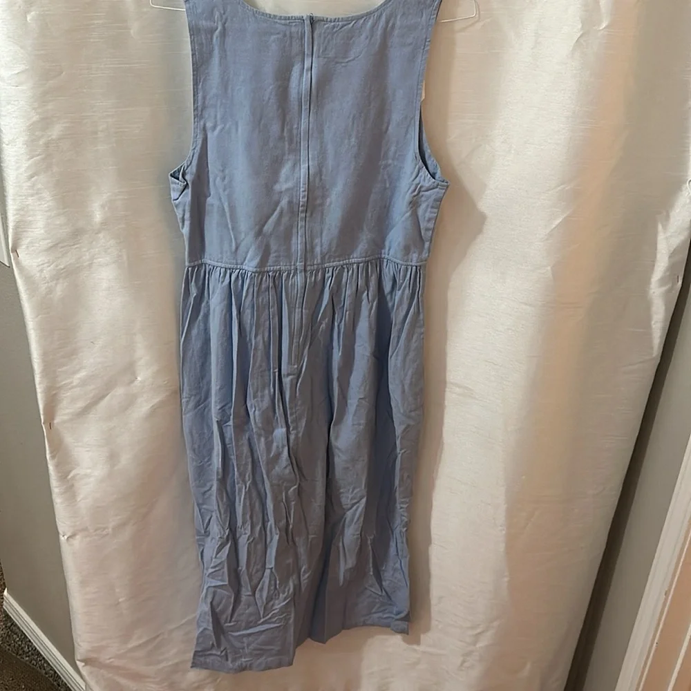Susan Bristo Size 10 Jean Dress - Picture 2 of 2